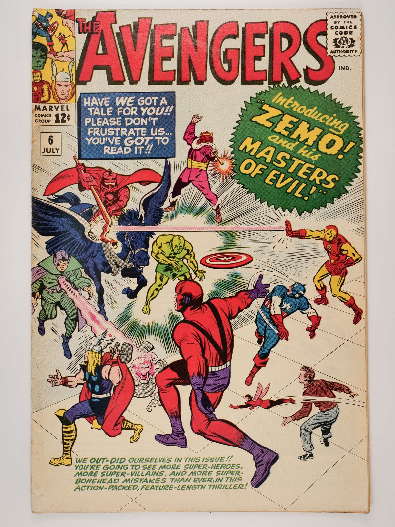 Avengers #6 - KEY ISSUE ! (1 of 2)