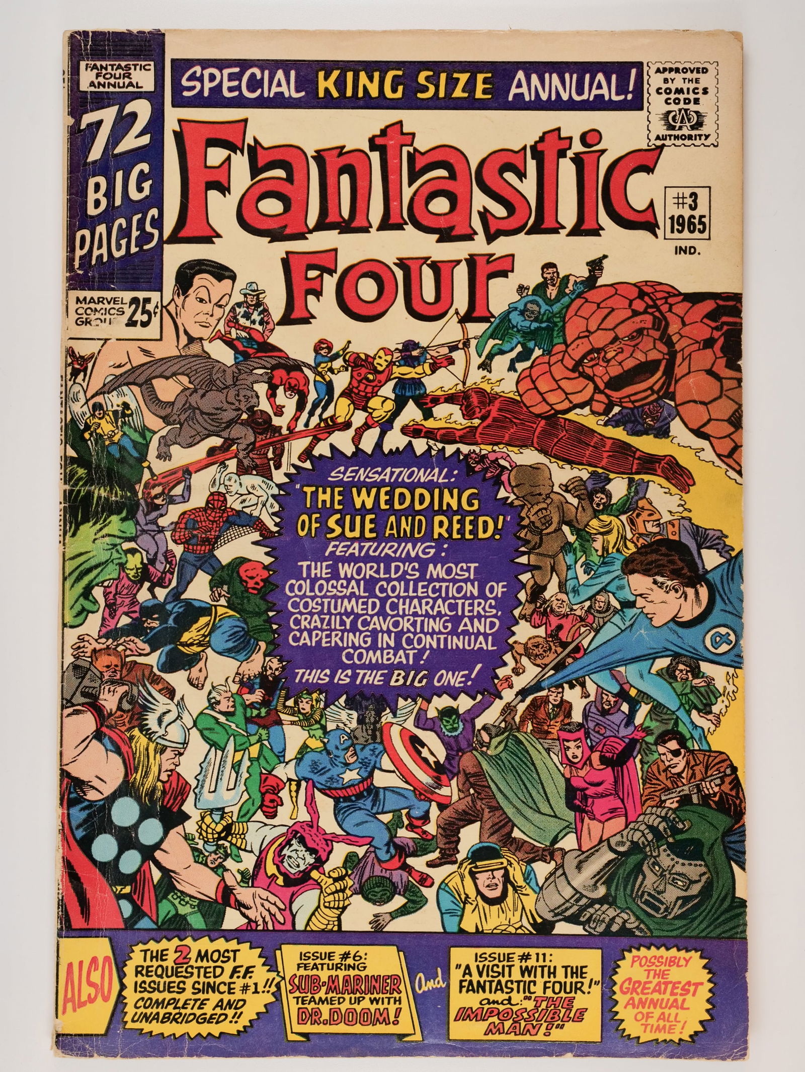 FANTASTIC FOUR KINGSIZE #3 (1 of 2)