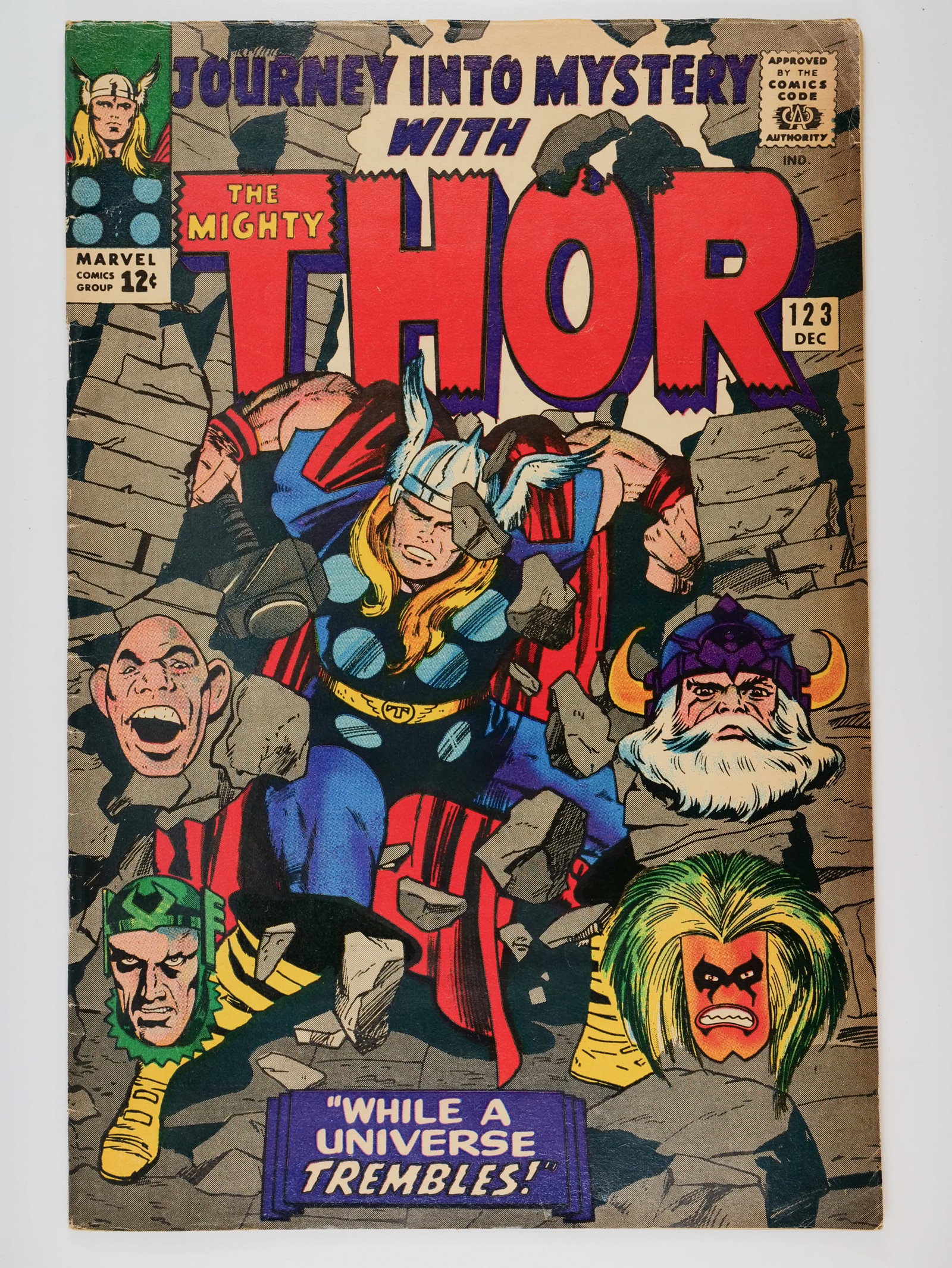 JOURNEY INTO MYSTERY #123, 124 - THOR (1 of 3)