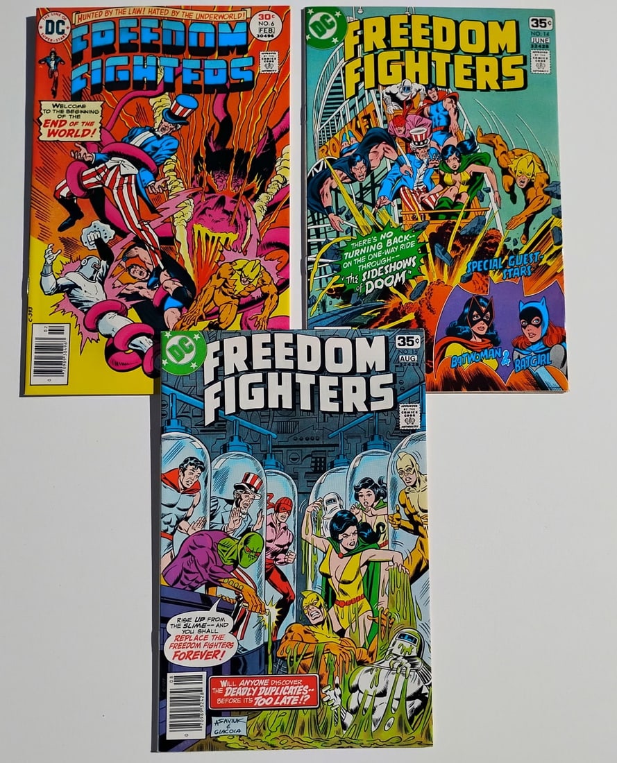 Freedom Fighters #6, 14, 15 - KEY ISSUES (1 of 1)