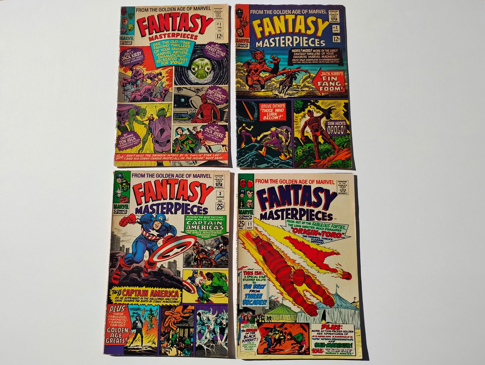 Fantasy Masterpieces #1, 2, 3, 11 - KEY ISSUES (1 of 1)