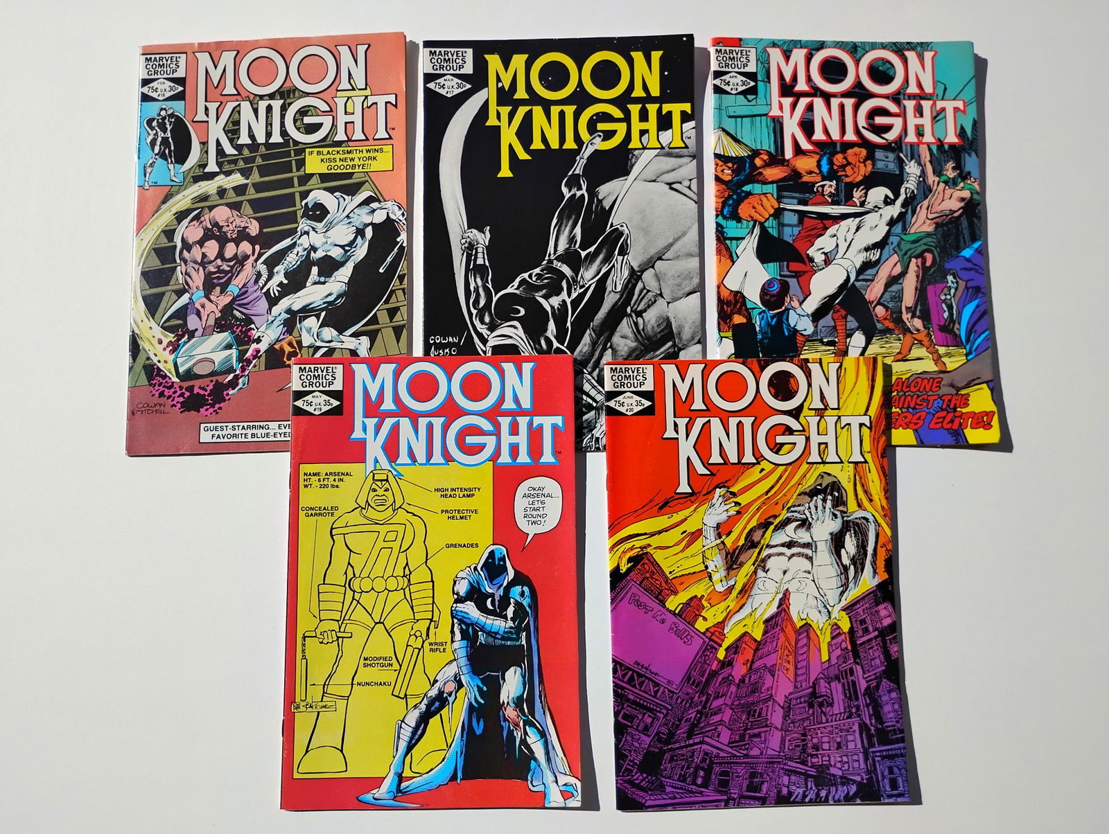 Moonknight #16-20 (1 of 1)