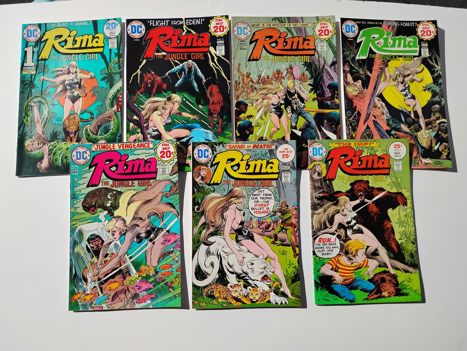 Rima Jungle Girl #1 - 7 - KEY ISSUES (1 of 1)