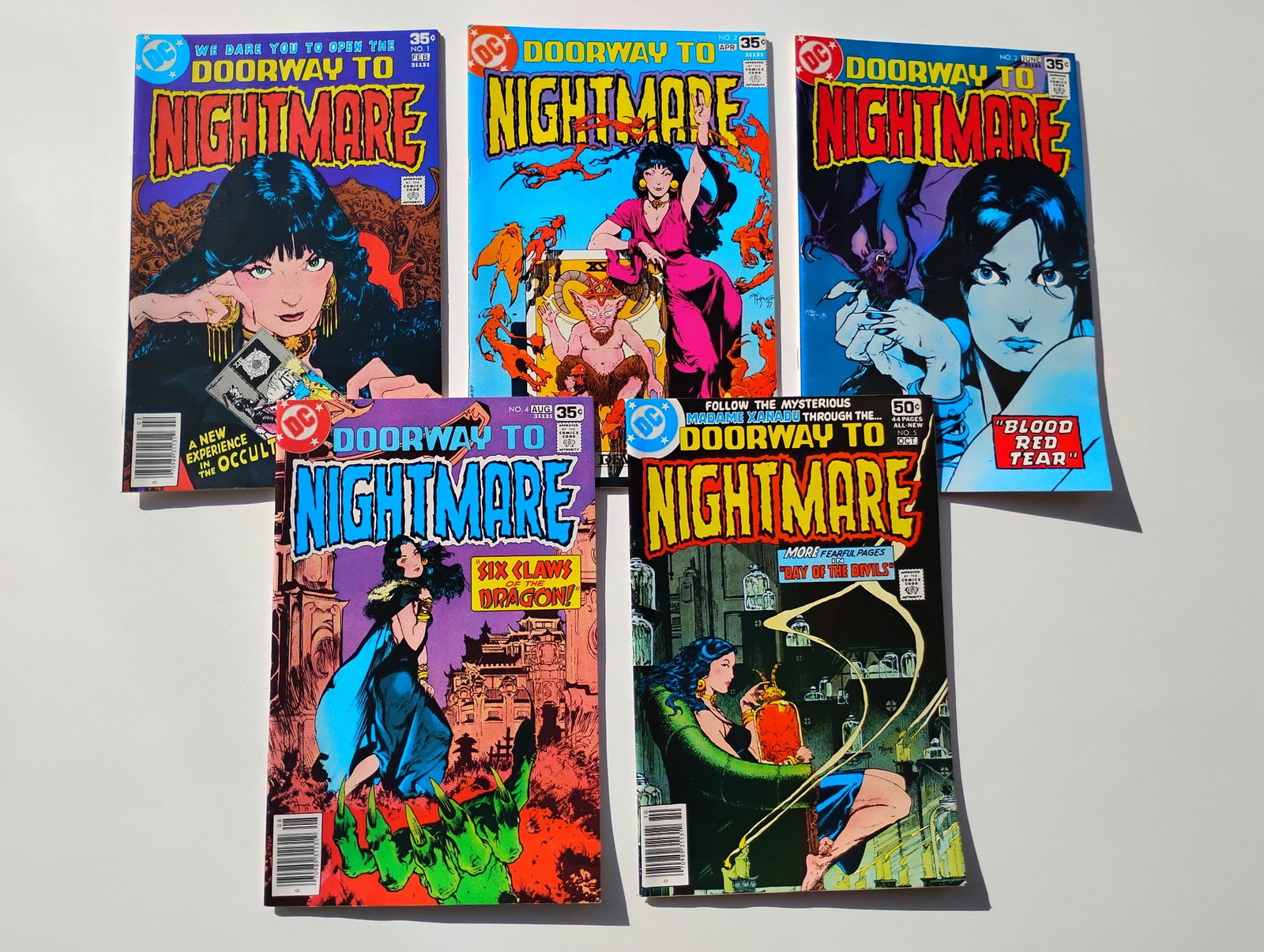 Doorway to Nightmare #1-5 Complete - KEY ISSUE (1 of 1)