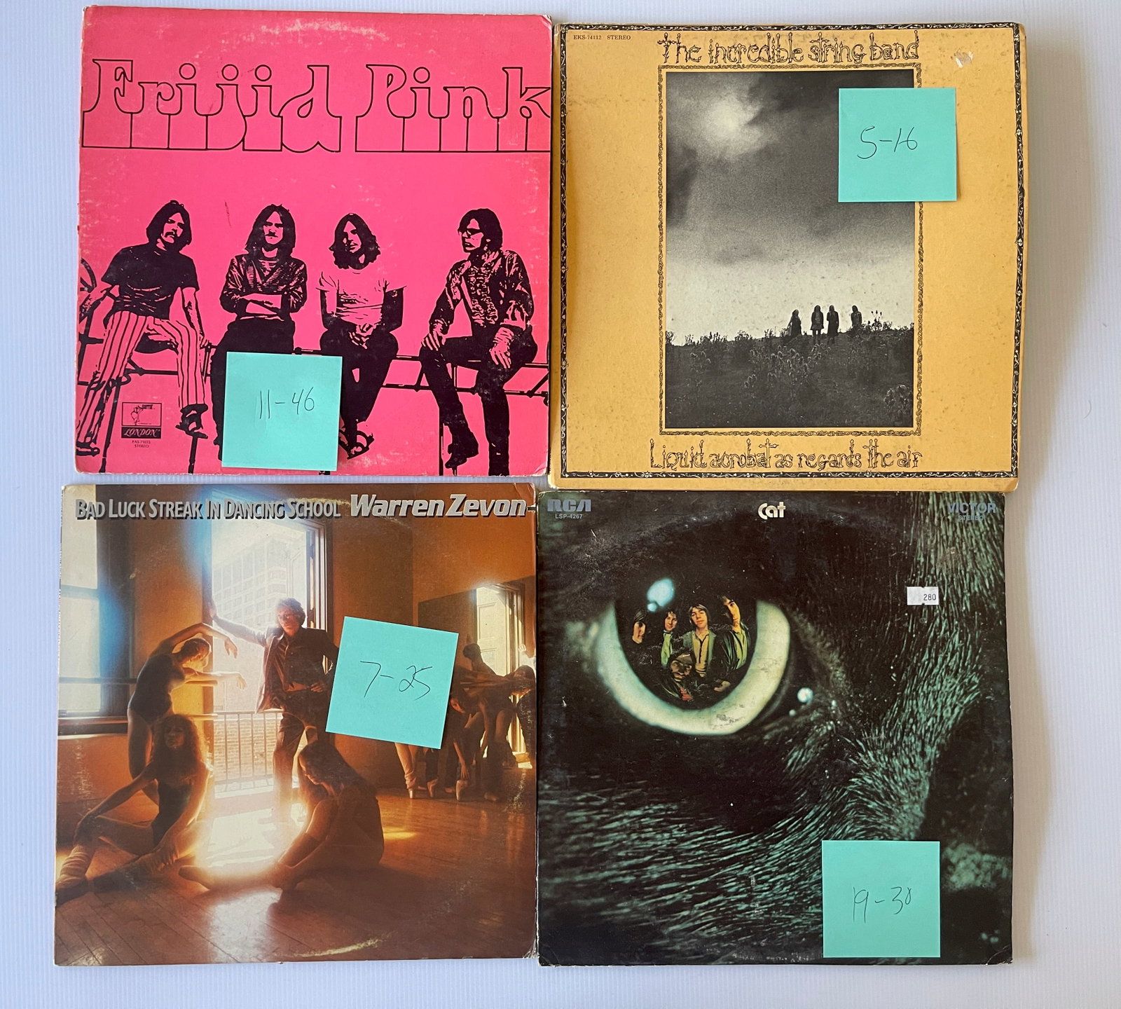 Frijid Pink - WARREN ZEVON and MORE: Frijid Pink – Frijid Pink Parrot – PAS 71033 $11-46 520 want on Discogs ALBUM-VG COVER-VG Frijid Pink is a Detroit area blues rock band formed in 1967, best known for their version of "House of th