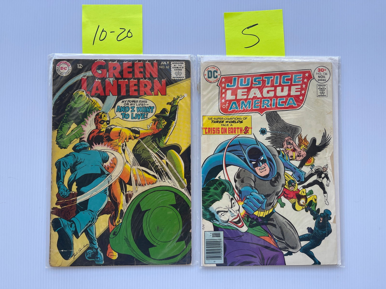 GREEN LANTERN #62, JLA #136: GREEN LANTERN #62, JLA #136