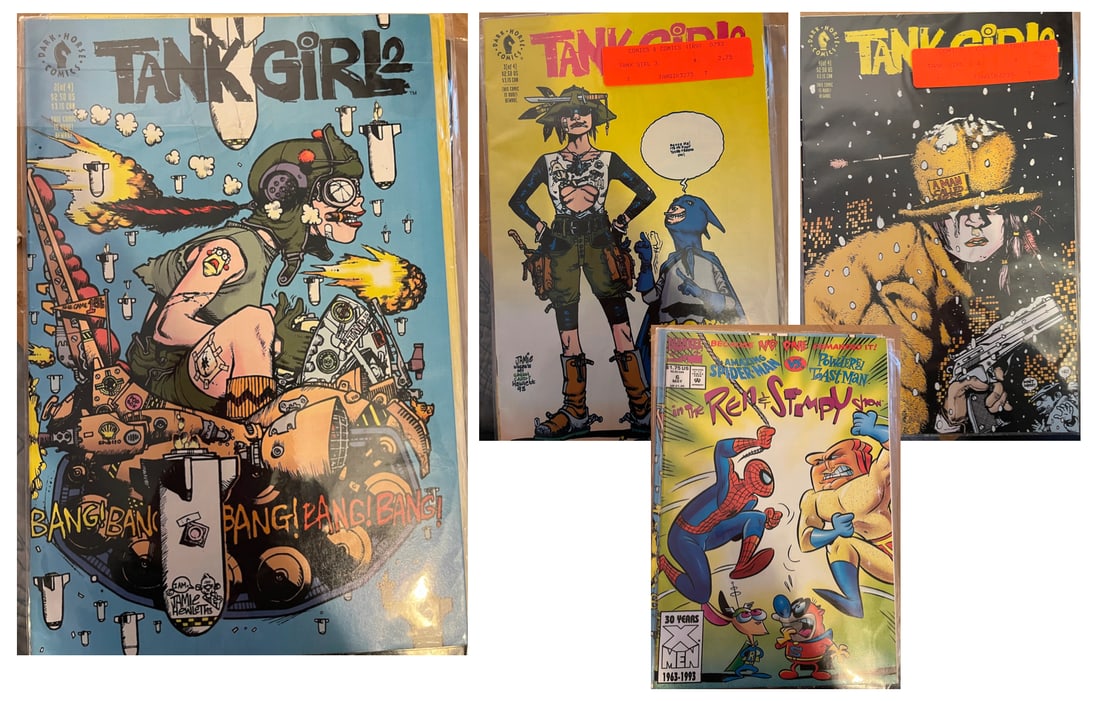 TANK GIRL #2-3 plus REN & STIMPY: TANK GIRL #2-3 plus REN & STIMPY
