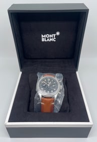 MONTBLANC 1858 Automatic Black Dial Men's Watch