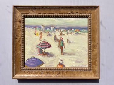 JOHN CRIMMINS - Beach Scene