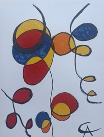 Alexander Calder (SPIRALES) Composition