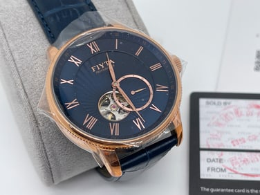 FIYTA Photographer Automatic Blue Dial Men's Watch Item No. GA860015.PLL