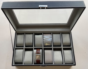 WESTFIELD WATCH AND WATCH DISPLAY CASE SET