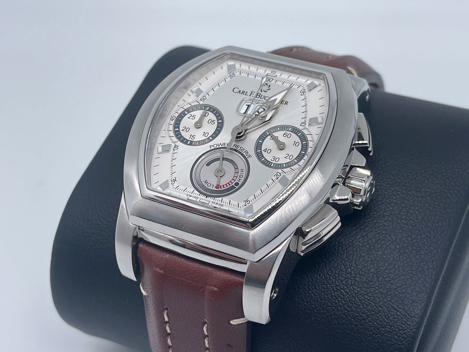 Carl F. Bucherer Patravi T-Graph Men's Watch - SOLD OUT: Carl F. Bucherer - Patravi T-Graph Men's Watch. Also Called: 0010615081301. Since 1888, Carl F. Bucherer has been making fine quality watches and jewelry. A reputation for quality, style, individualit