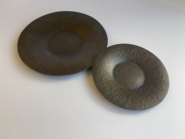 THE ARTS & CRAFTS SHOP ACID-ETCHED CARD TRAYS
