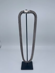 MEXICAN BRAIDED STERLING SILVER BRACELET