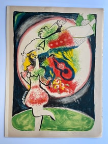 DANCING CLOWNS - RIPOLLES. SIGNED / NUMBERED
