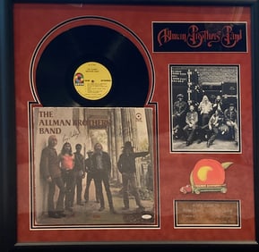 The Allman Brothers Band Signed & Framed Album