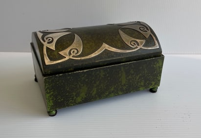 Heintz Sterling on Bronze box - 1915