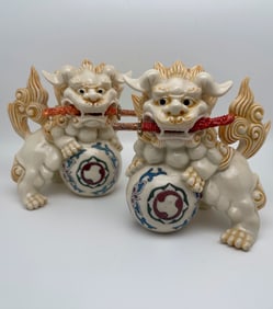 Chinese guardian lions or Imperial guardian lions - FOO DOGS