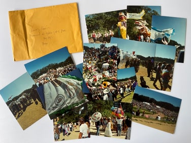 PHOTOS FROM JERRY GARCIA MEMORIAL 1995
