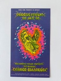 PROCOL HARUM GRANDE BALLROOM POSTCARD