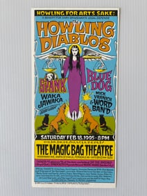 HOWLING DIABLOS HANDBILL