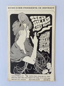 STEVE MILLER GRANDE BALLROOM POSTCARD