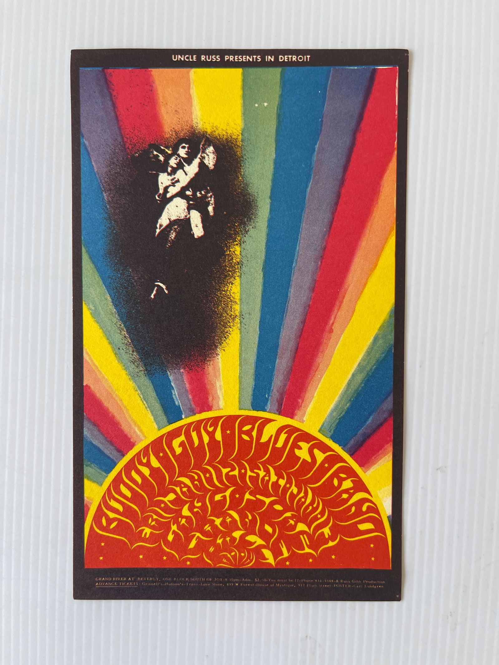 BUDDY GUY GRANDE BALLROOM POSTCARD (1 of 2)