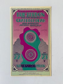 ERIC BURDEN AND GRATEFUL DEAD GRANDE BALLROOM POSTCARD