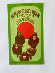 BEACON STREET UNION, MC5 GRANDE BALLROOM POSTCARD