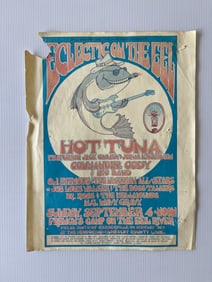 HOT TUNA - COMMANDER CODY HANDBILL