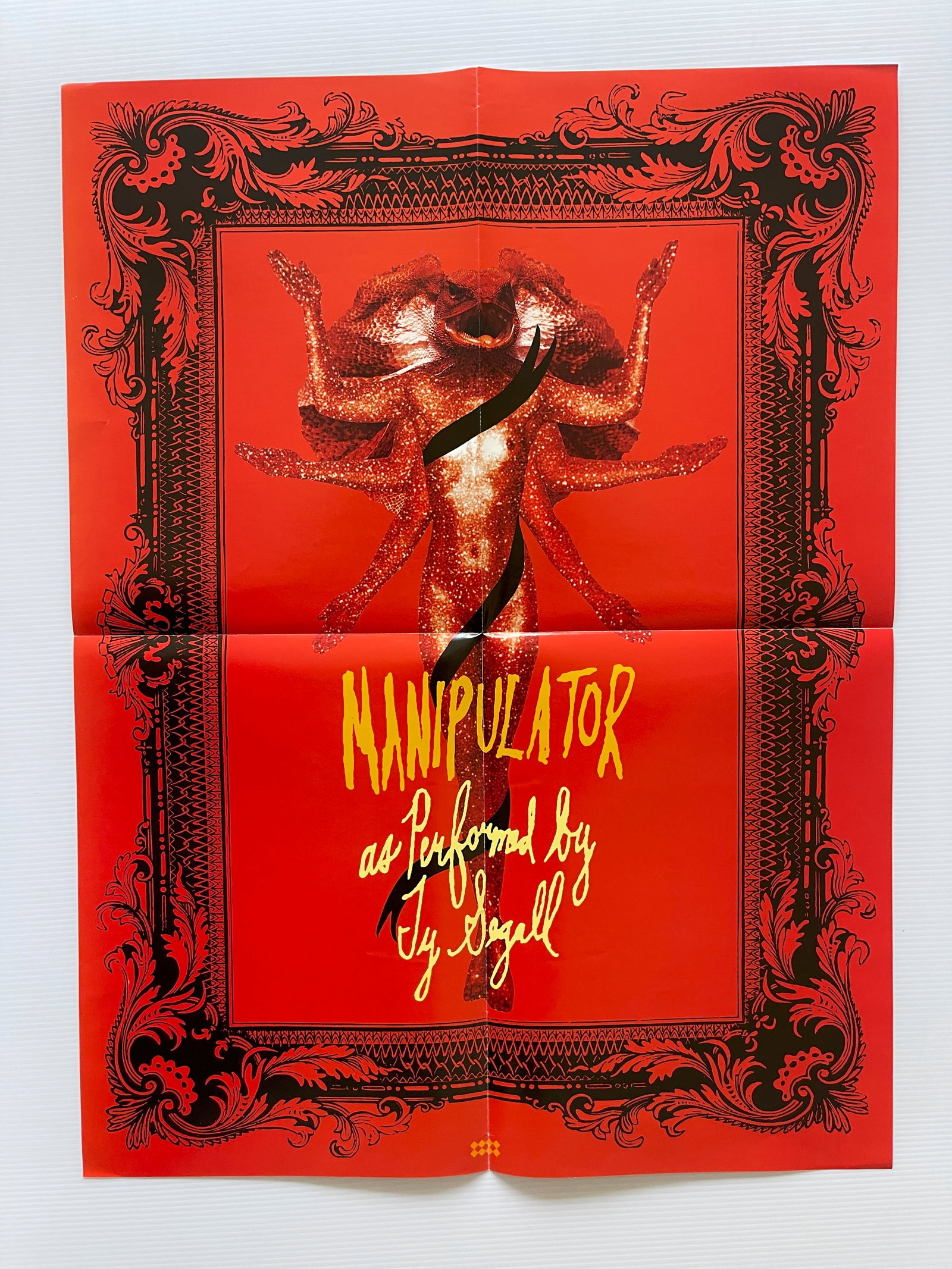MANIPULATOR POSTER: MANIPULATOR POSTER FOLDED AS DISTRIBUTED TO RECORD STORES