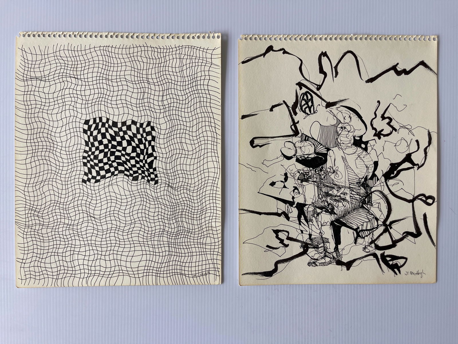 ORIGINAL ART BY JOSEPH MCHUGH - EAST TOTEM WEST (1 of 1)