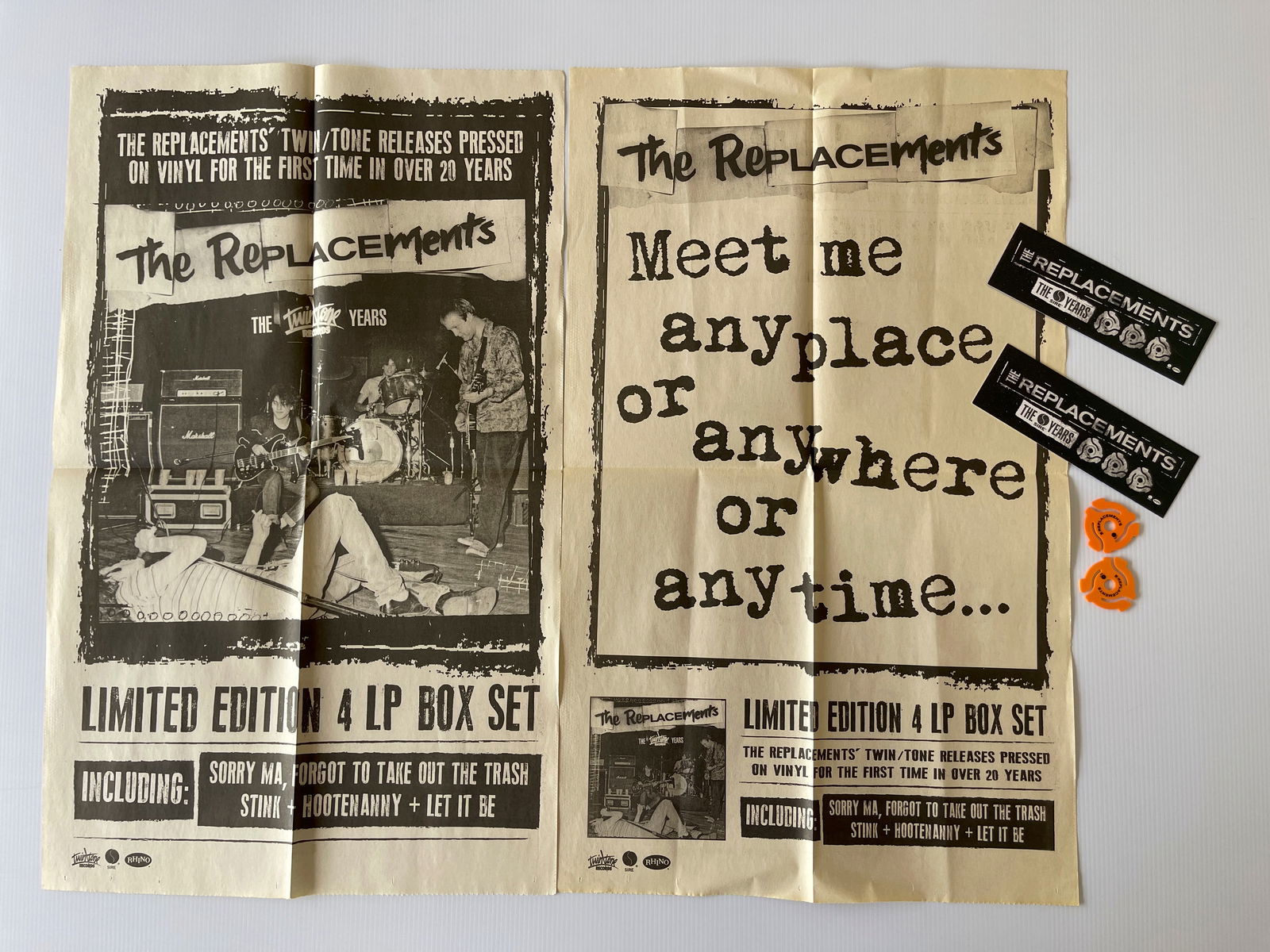 KILLER THE REPLACEMENTS POSTER SET WITH GOODIES (1 of 1)