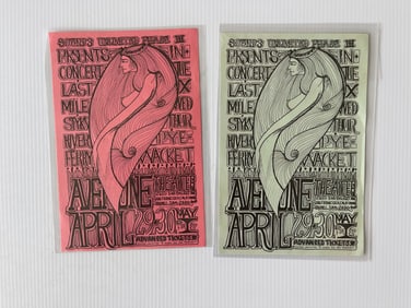 PYE-WACKET HANDBILL SET