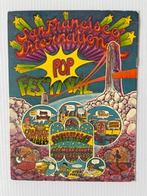 SAN FRANCISCO INTERNATIONAL POP FESTIVAL POSTCARD