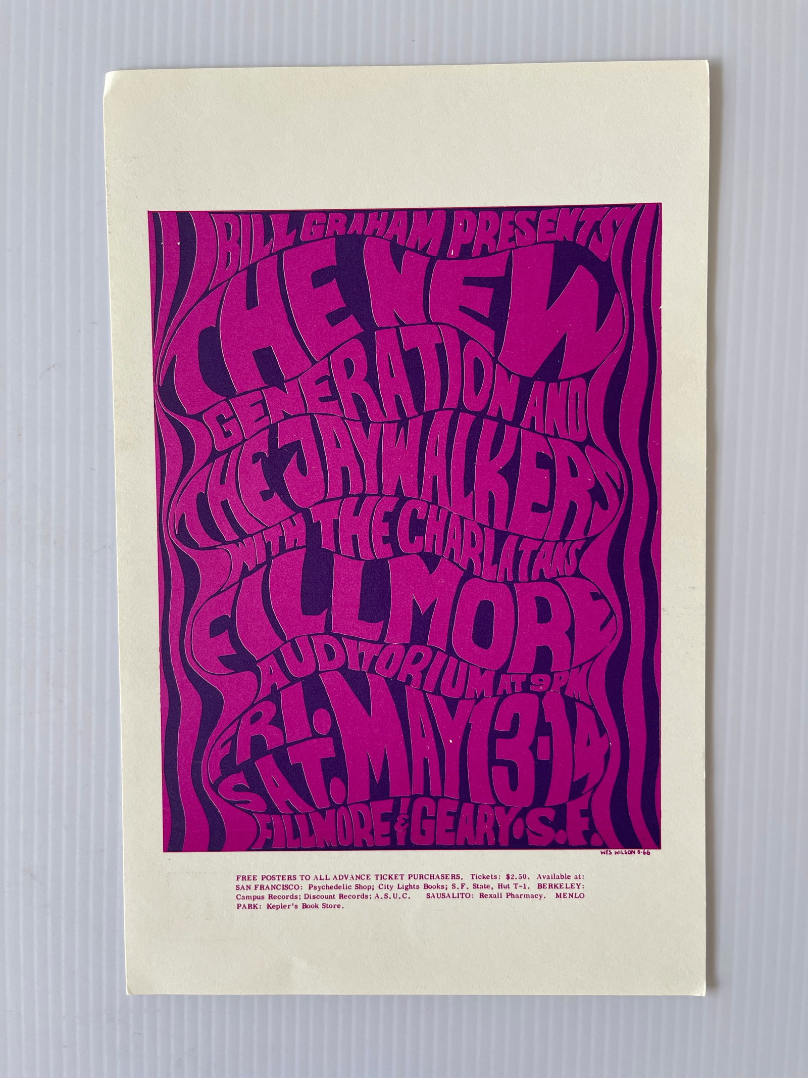 THE NEW GENERATION POSTCARD: THE NEW GENERATION POSTCARD