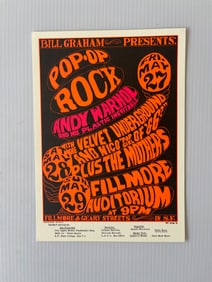 VELVET UNDERGROUND POSTCARD - 3RD
