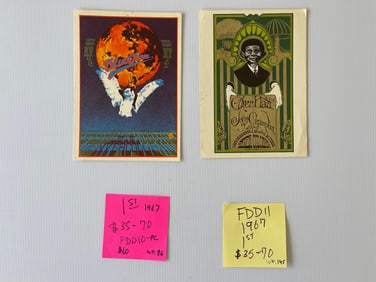 FAMILY DOG DENVER CARD SET  - BLUE CHEER AND THE OTHER HALF