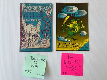 BG144 - BG146 - GRATEFUL DEAD AND MOODY BLUES POSTCARDS