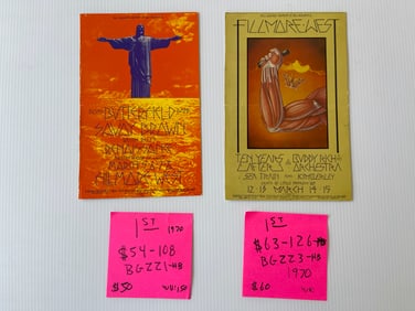 BG221 - BG223 - BUTTERFIELD BLUES AND TEN YEAR AFTER HANDBILL