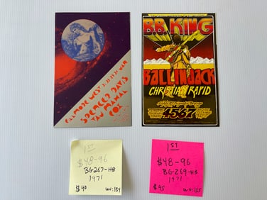 BG267 - BG269 - SPENCER DAVIS AND B.B. KING HANDBILLS