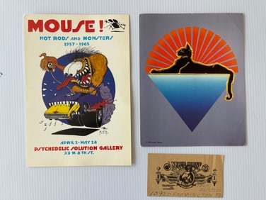 STANLEY MOUSE BUSINESS CARD SET #5