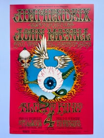 BG105 - Jimi Hendrix Experience Poster - 2ND