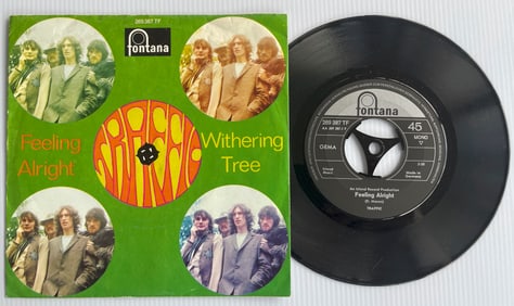 TRAFFIC - GERMANY - 45RPM - FEELING ALRIGHT