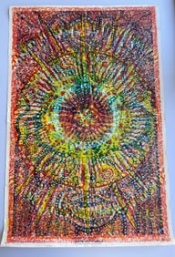 EAST TOTEM WEST - POSTER #10 - Andhera - Double sided - Overprint