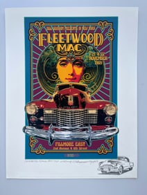 FLEETWOOD MAC - DAVID BYRD - WITH RARE REMARQUE - ARTIST PROOF