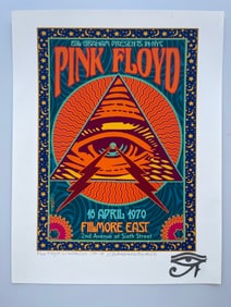 PINK FLOYD - DAVID BYRD - WITH RARE REMARQUE - ARTIST PROOF