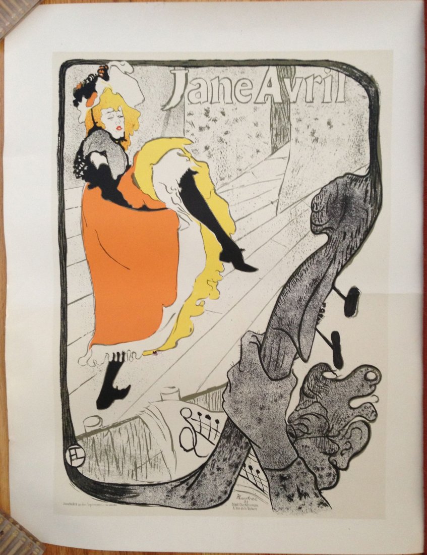 JANE AVRIL POSTER: JANE AVRIL POSTER - printed on heavy stock.