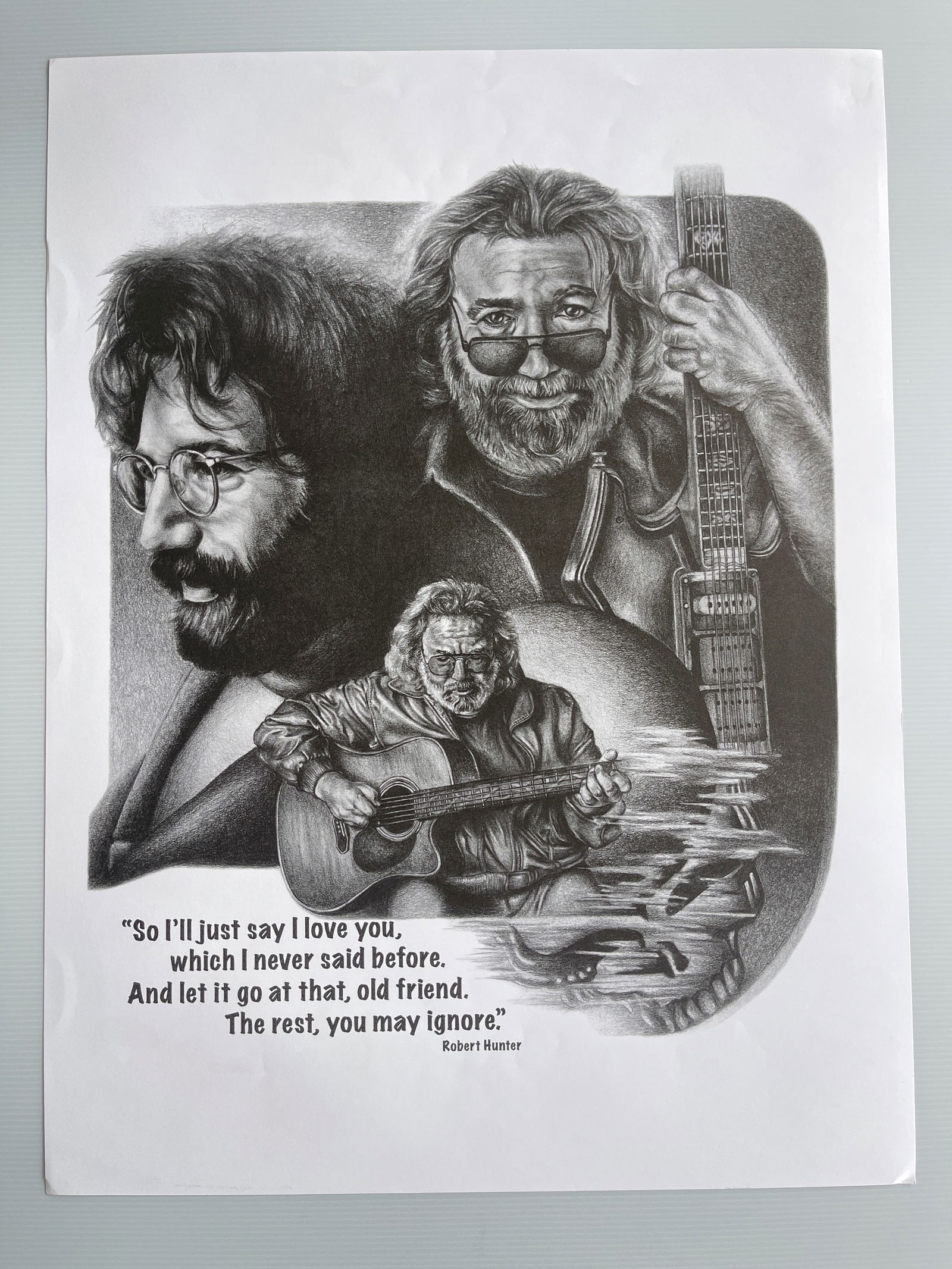 JERRY GARCIA GRATEFUL DEAD TRIBUTE (1 of 1)